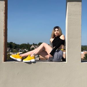 Houndstooth print body con